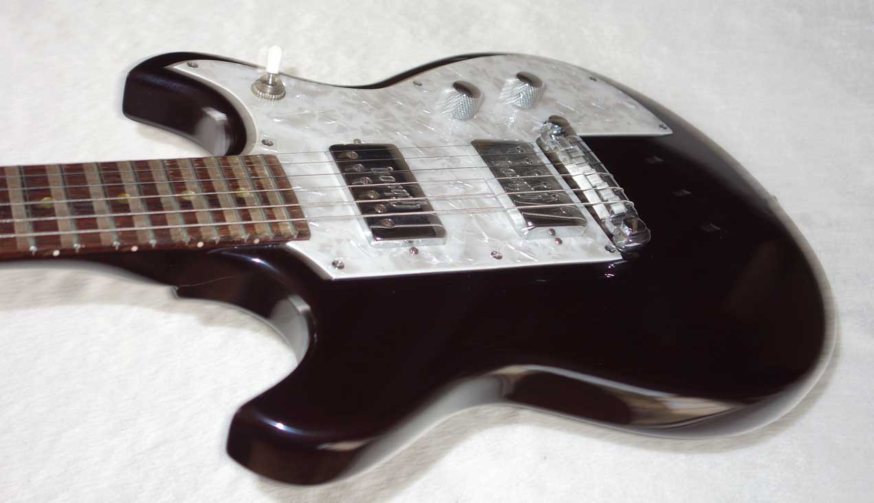 Vintage 1965 Gibson Melody Maker (Refin) w/1970s Embossed Gibson Humbucking Pickups