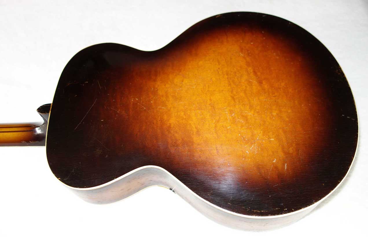 PRE-WAR 1938 Recording King 1124 / M5 (Gibson L4) 16" Archtop w/New Frets, Truss Rod, Fancy Inlays!