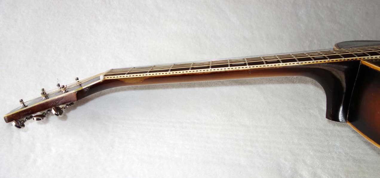 PRE-WAR 1938 Recording King 1124 / M5 (Gibson L4) 16" Archtop w/New Frets, Truss Rod, Fancy Inlays!