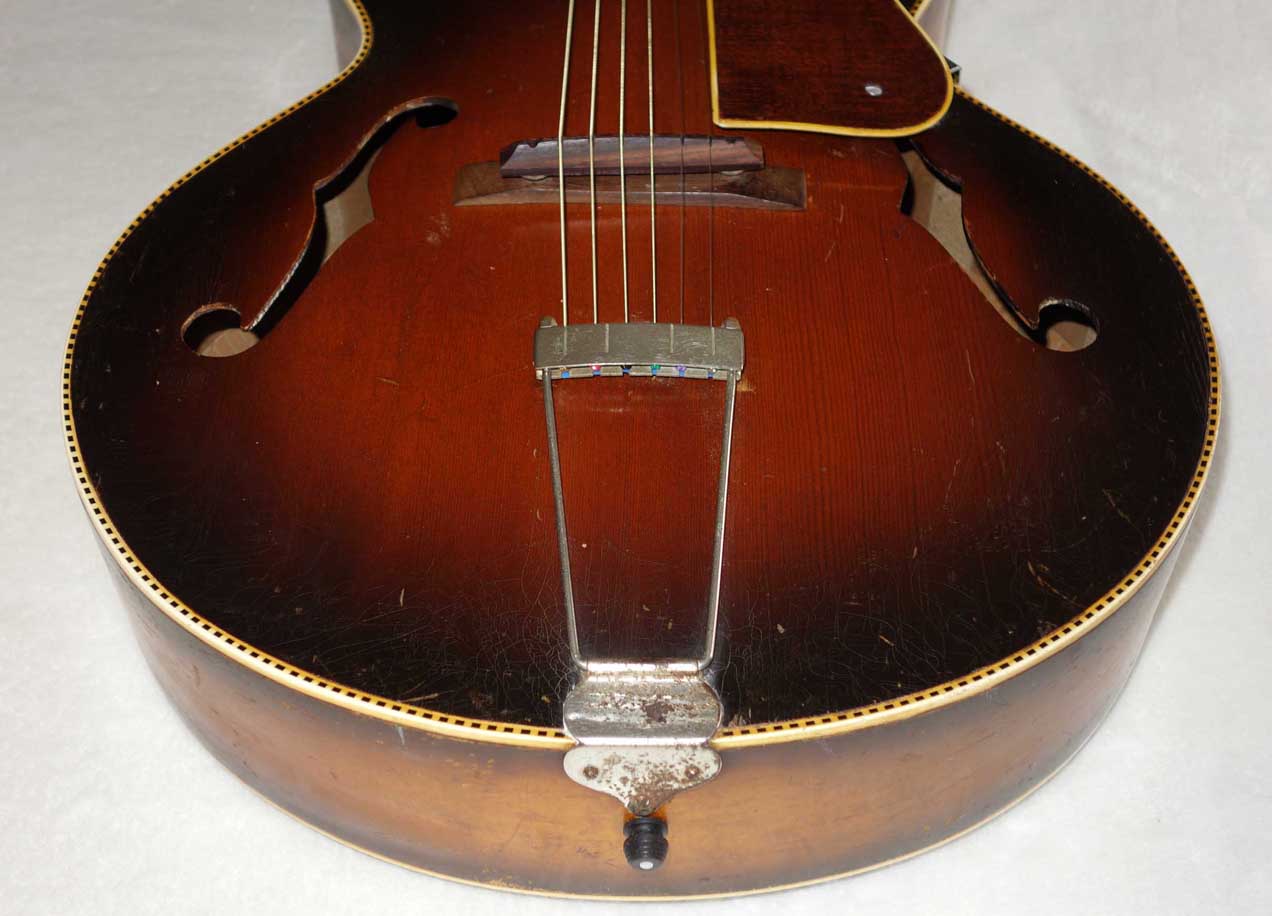 PRE-WAR 1938 Recording King 1124 / M5 (Gibson L4) 16" Archtop w/New Frets, Truss Rod, Fancy Inlays!