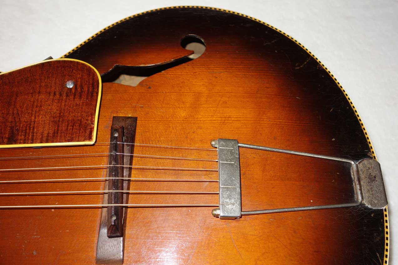 PRE-WAR 1938 Recording King 1124 / M5 (Gibson L4) 16" Archtop w/New Frets, Truss Rod, Fancy Inlays!