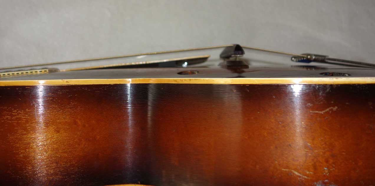 PRE-WAR 1938 Recording King 1124 / M5 (Gibson L4) 16" Archtop w/New Frets, Truss Rod, Fancy Inlays!