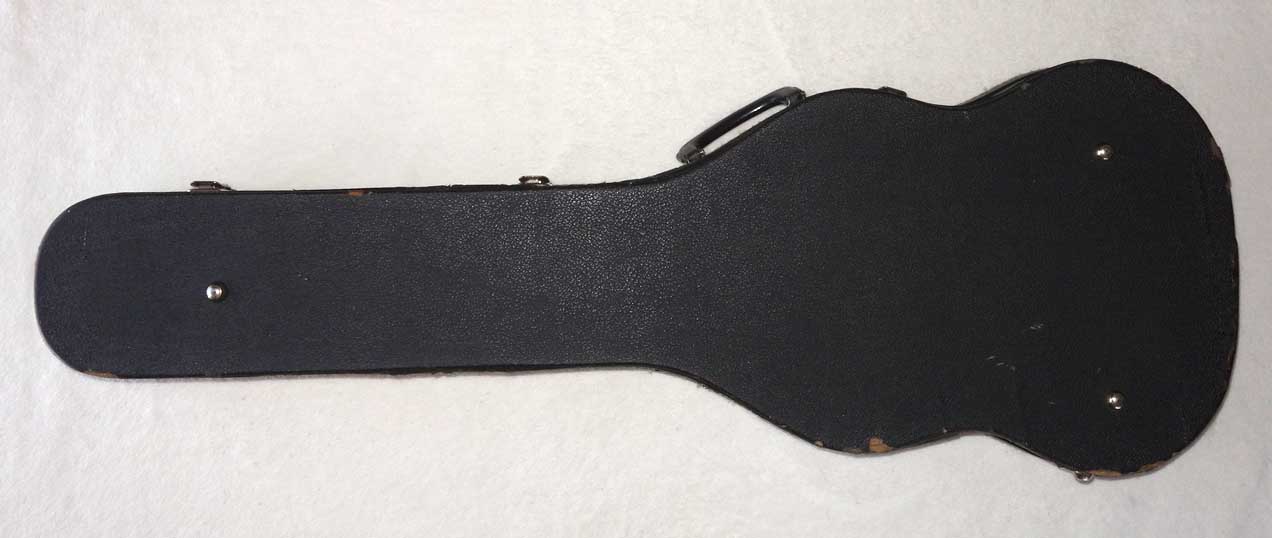 Vintage 1970s GIBSON SG Guitar Case w/Red Lining, Gibson Name Plate