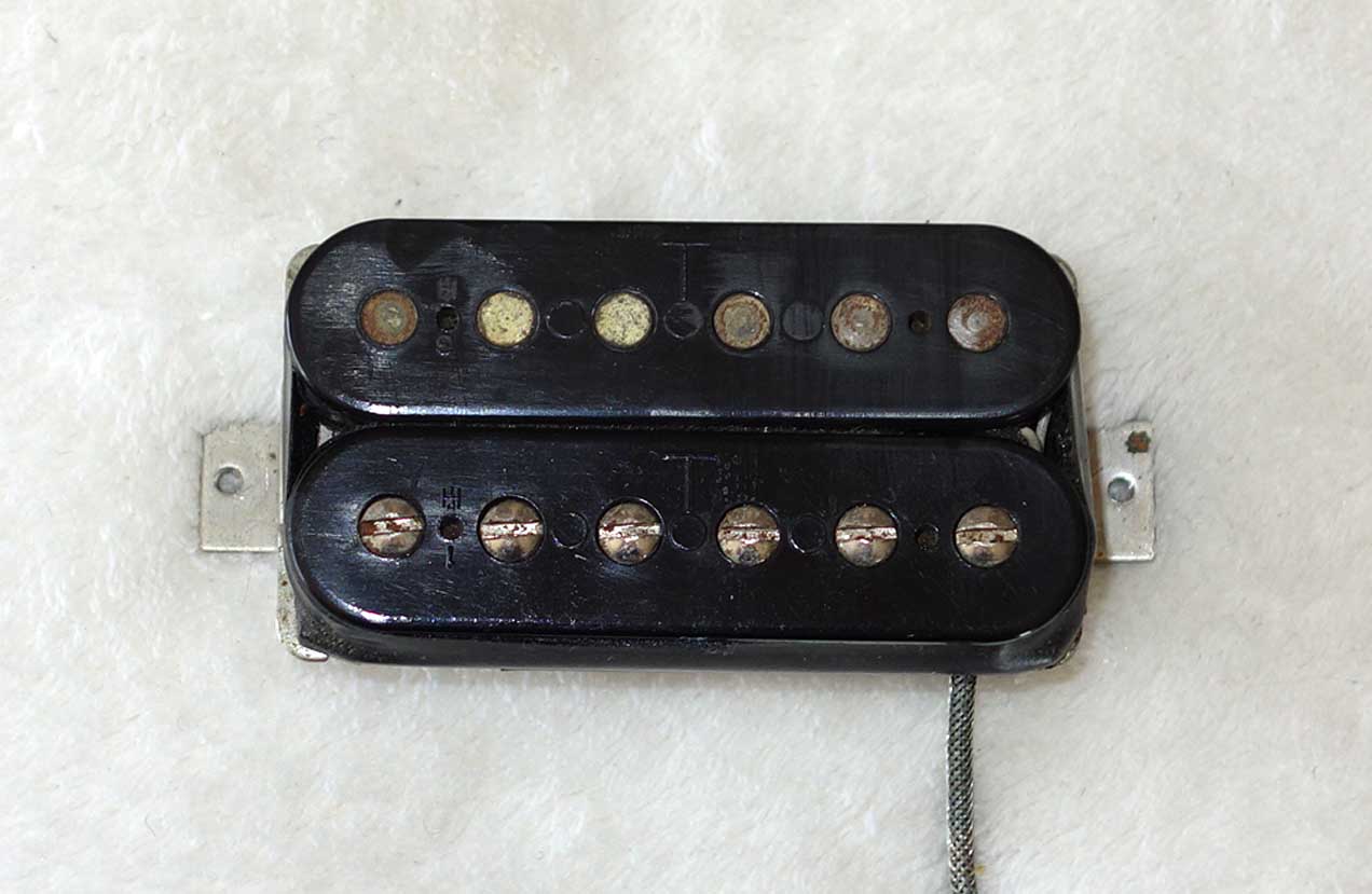 Vintage 1980 Gibson T Top Pickup Set, Matched Pair, Both at 7.7K ?, Double Ts, 40 Years in 1-Guitar