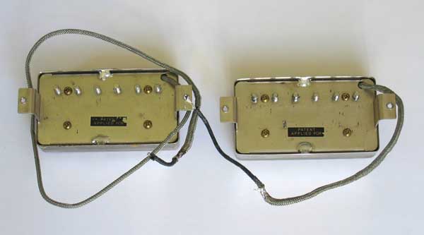 GIBSON '57 Classic PAF Matched Pair Humbuckers from 2000 Gibson ES-446