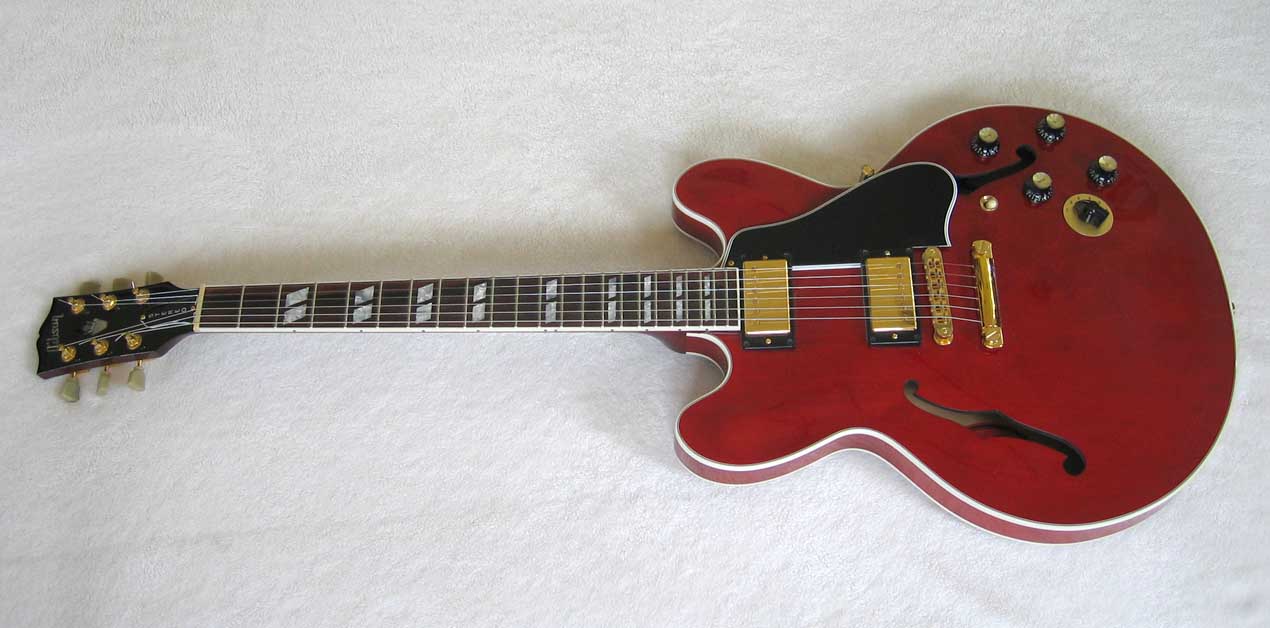 2008 Gibson Custom Shop ES-346 Cherry Red Guitar
