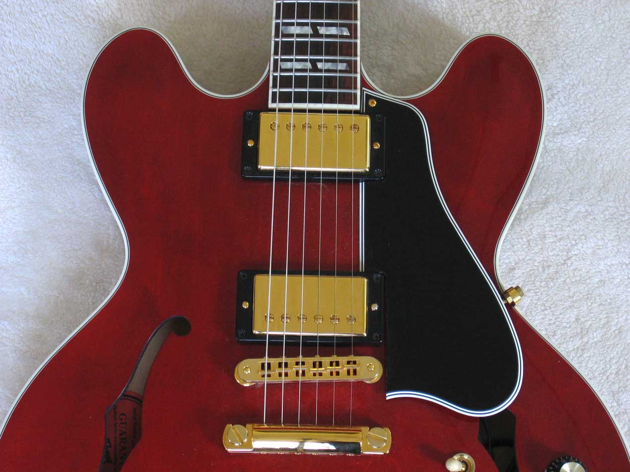 2008 Gibson Custom Shop ES-346 Cherry Red Guitar