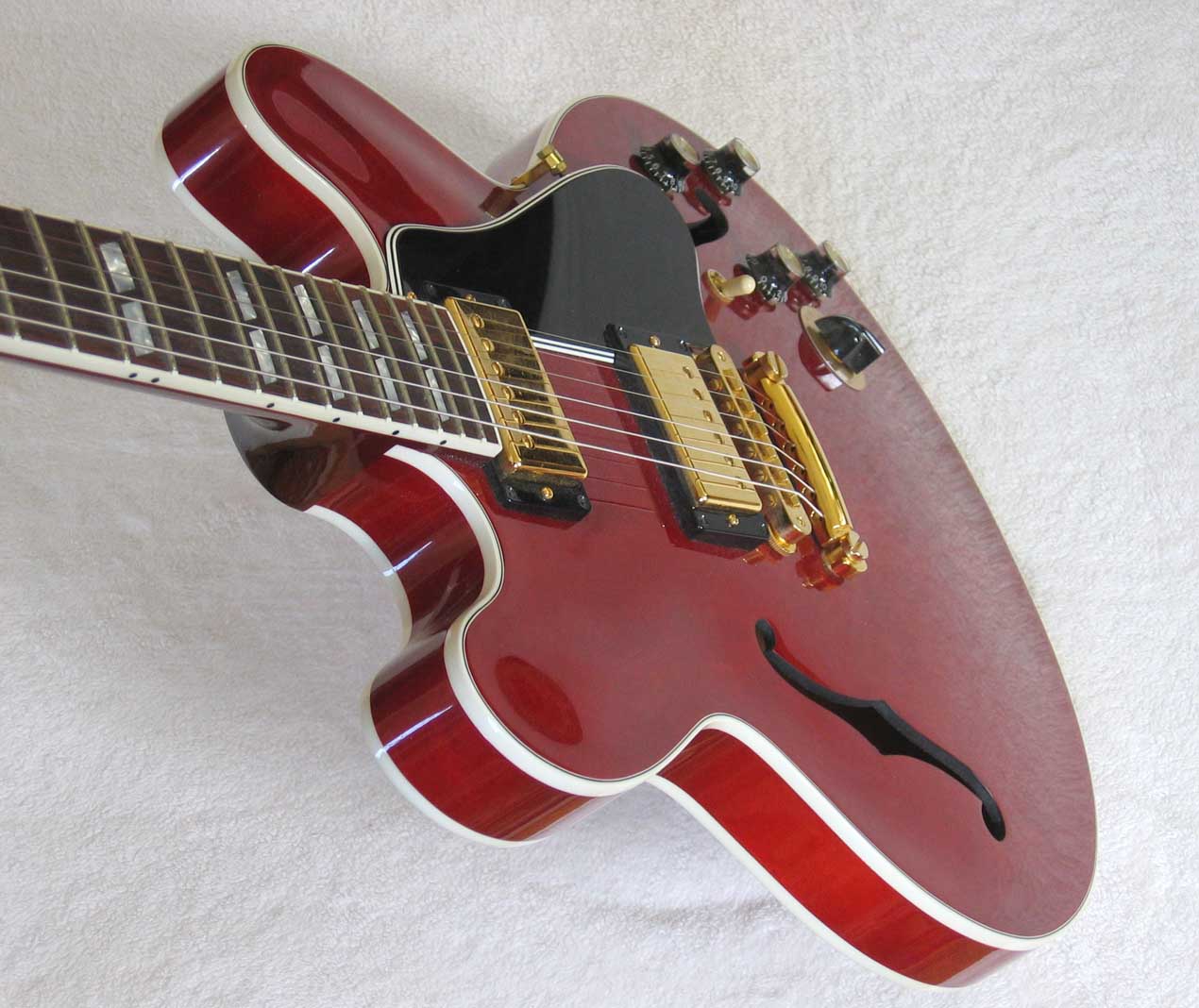 2008 Gibson Custom Shop ES-346 Cherry Red Guitar
