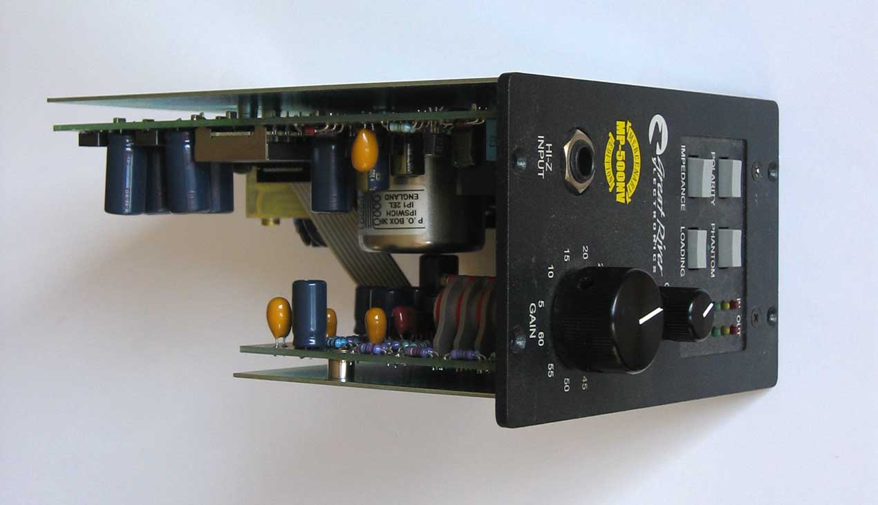 Great River MP-500NV Mic Pre for 500-Series Racks [Neve-Style]