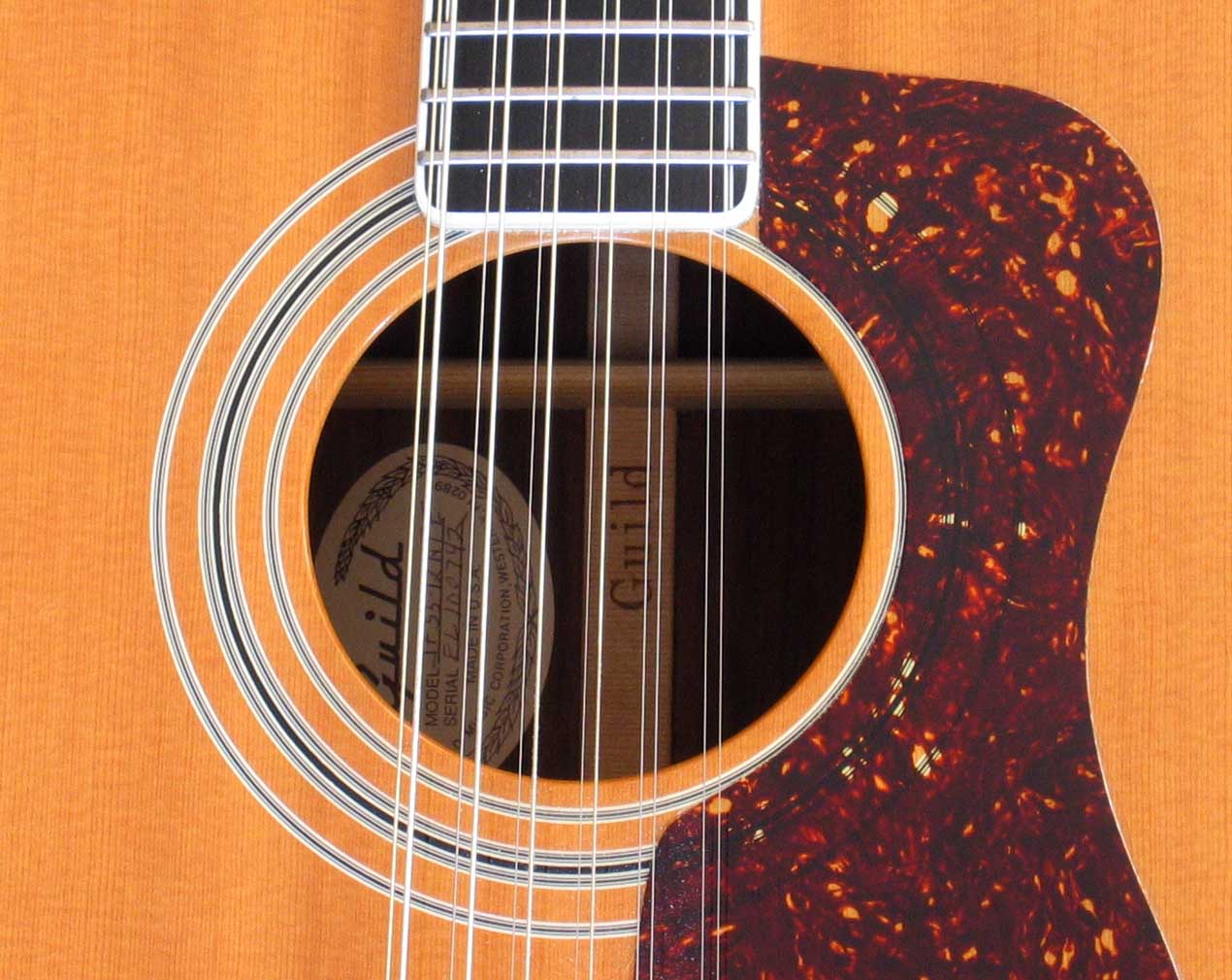 1993 Guild Westerly JF-55-NTE 12 String Rosewood Acoustic 