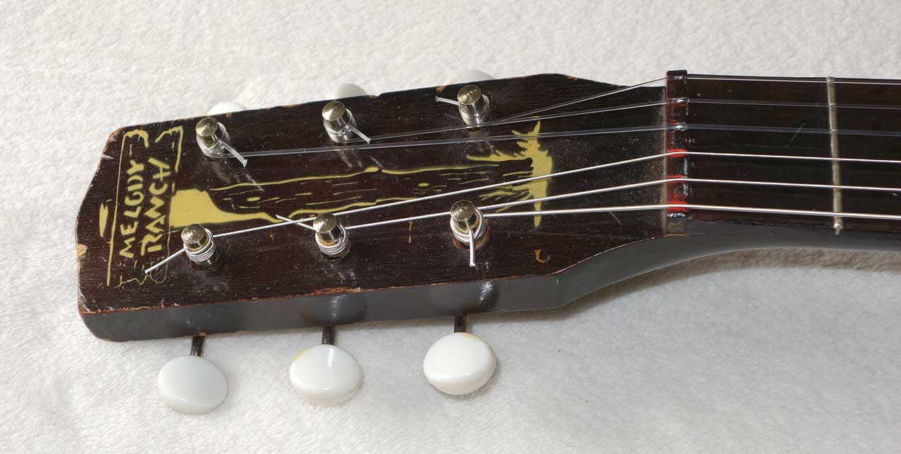 Vintage Harmony Melody Ranch Gene Autry Guitar