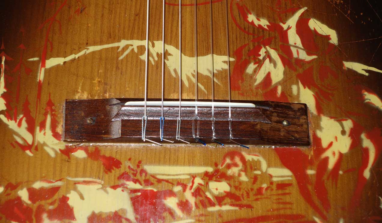 Vintage Harmony Melody Ranch Gene Autry Guitar