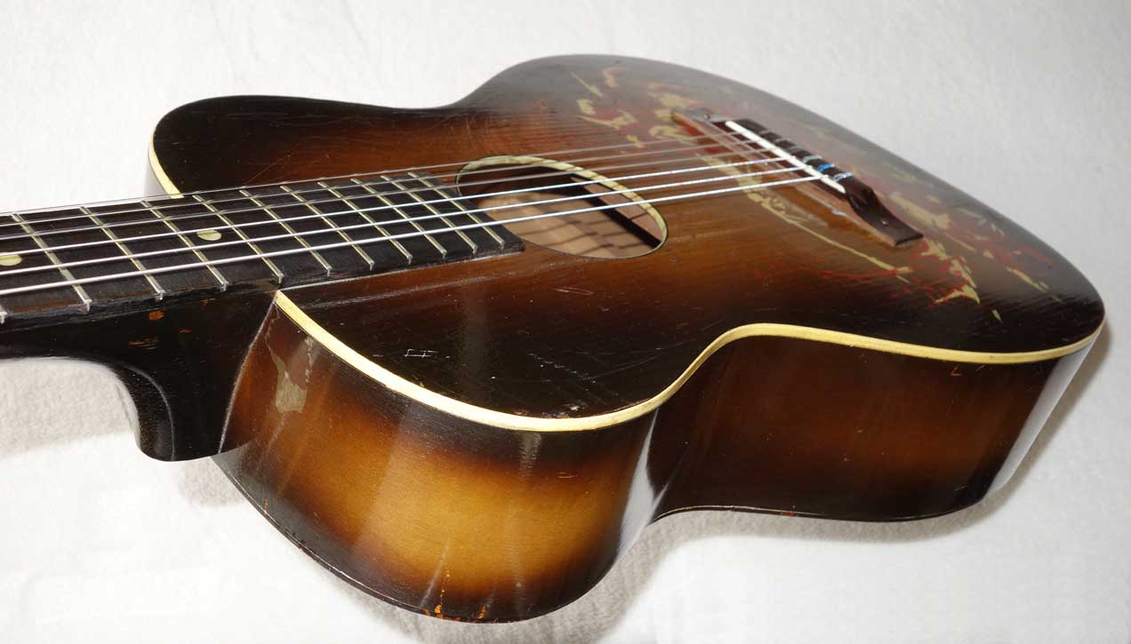 Vintage Harmony Melody Ranch Gene Autry Guitar