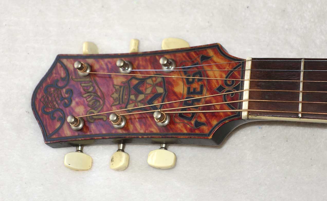 Vintage 1930s Harmony Royal 15.5" Archtop, Spruce/Walnut