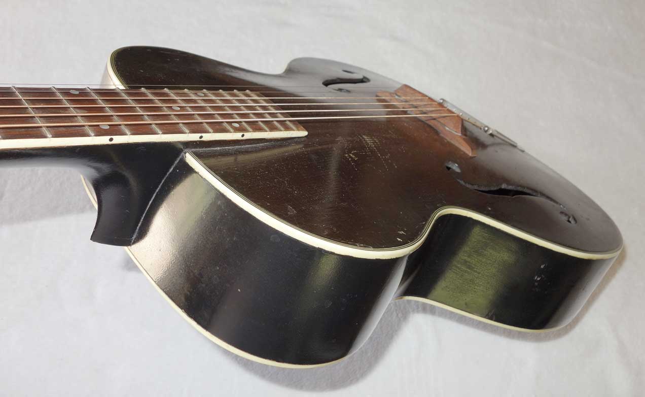 Vintage 1930s Harmony Royal 15.5" Archtop, Spruce/Walnut