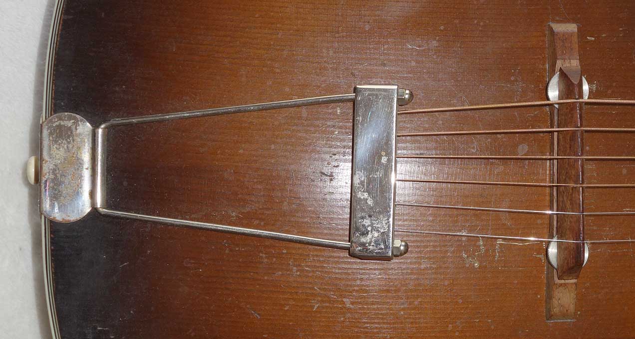 Vintage 1930s Harmony Royal 15.5" Archtop, Spruce/Walnut