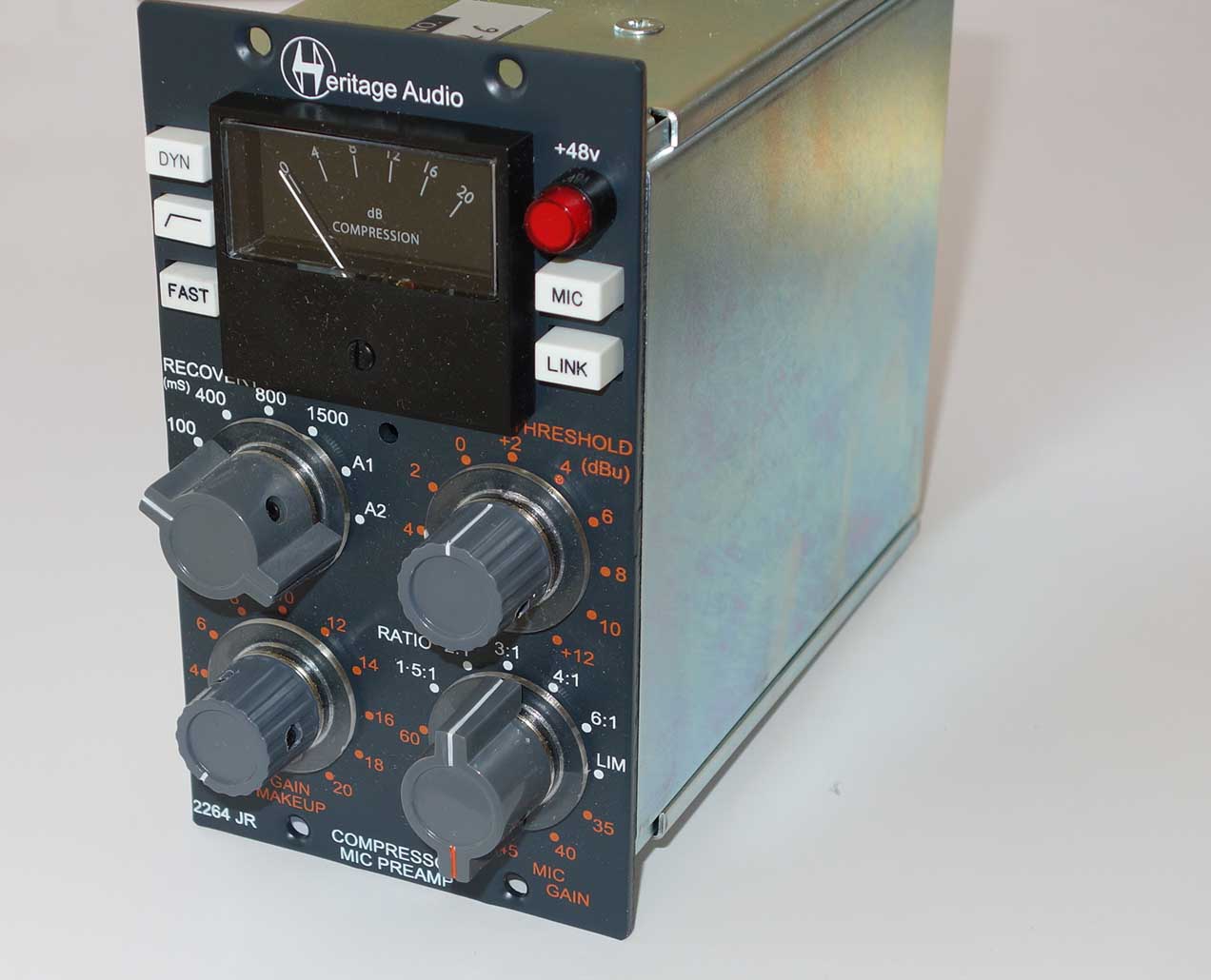 Heritage Audio 2264JR Neve Style Compressor + 60 dB Neve 1073 Mic Preamp