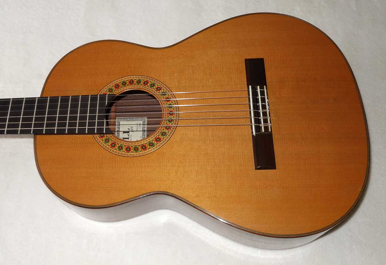 Kenny Hill 2003 Rodriguez Concert Classical Guitar w/Hardshell Case