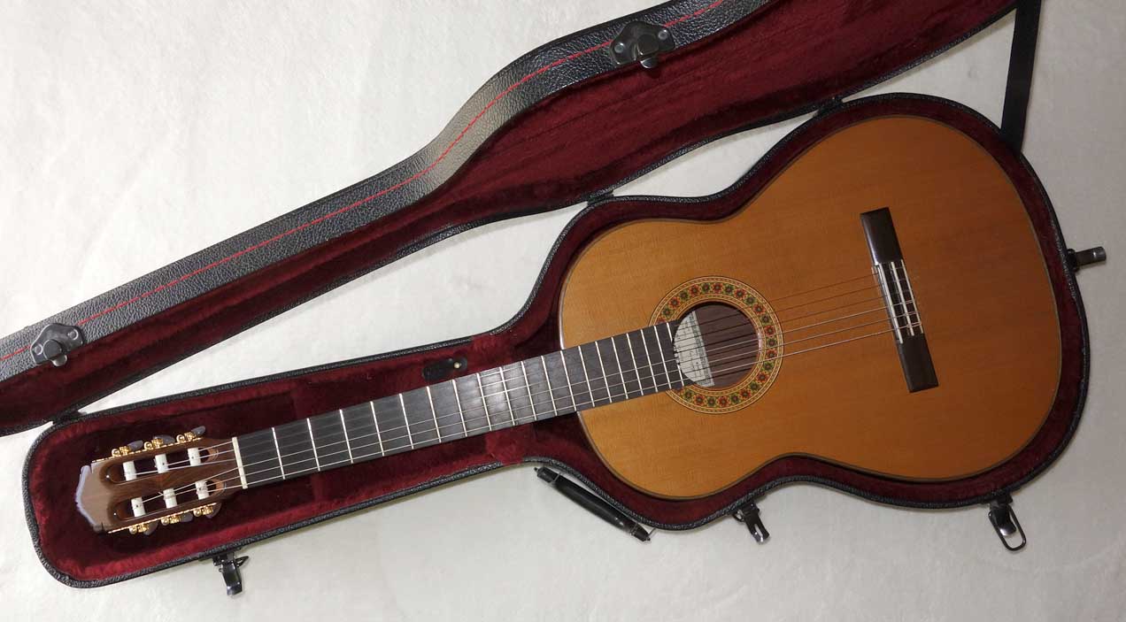 Kenny Hill 2003 Rodriguez Concert Classical Guitar w/Hardshell Case