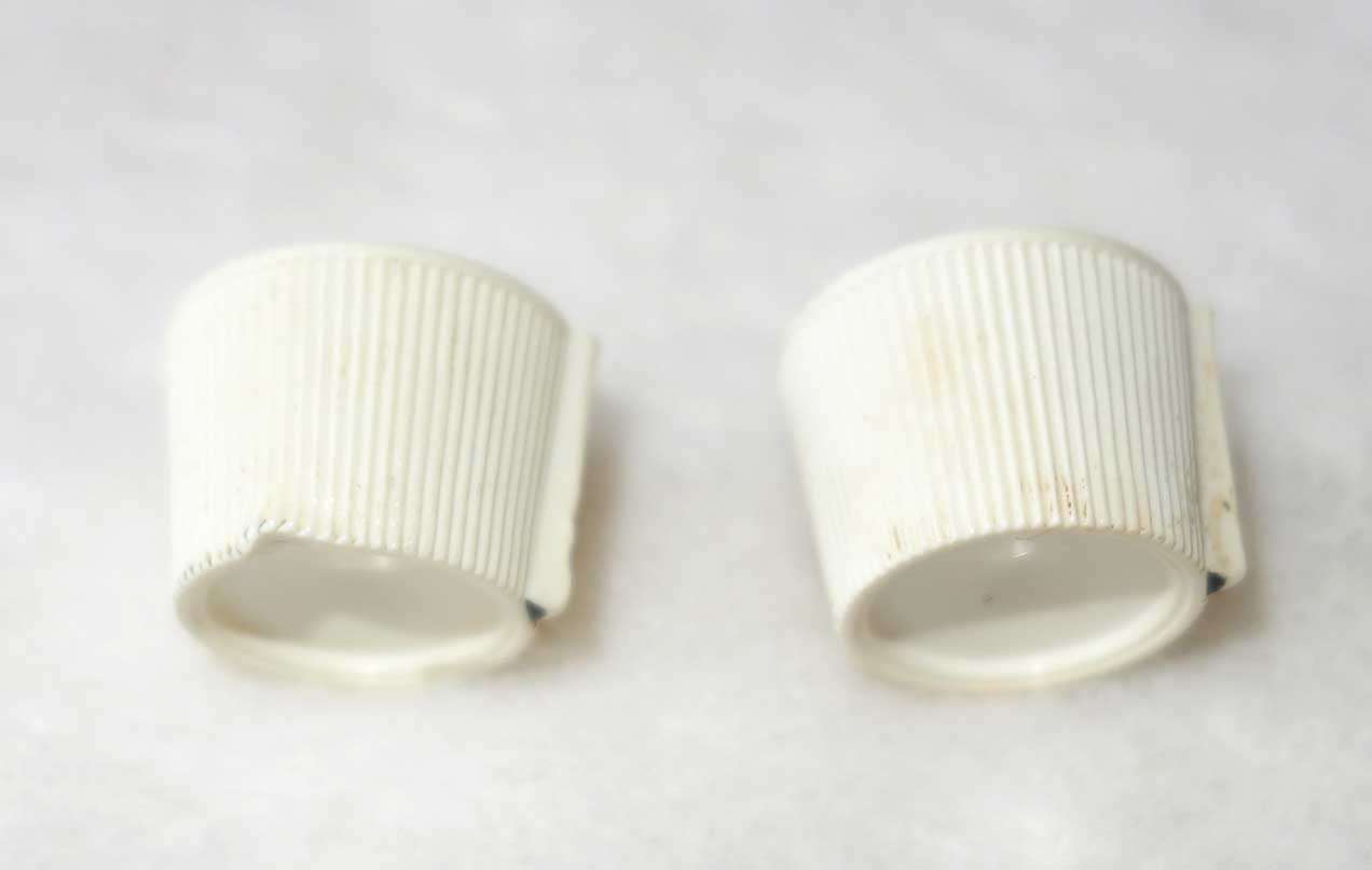 Vintage 1965 Kalamazoo 2x White Knob Matched Set, for KG-1 and KG-2 Solid Body Electrics