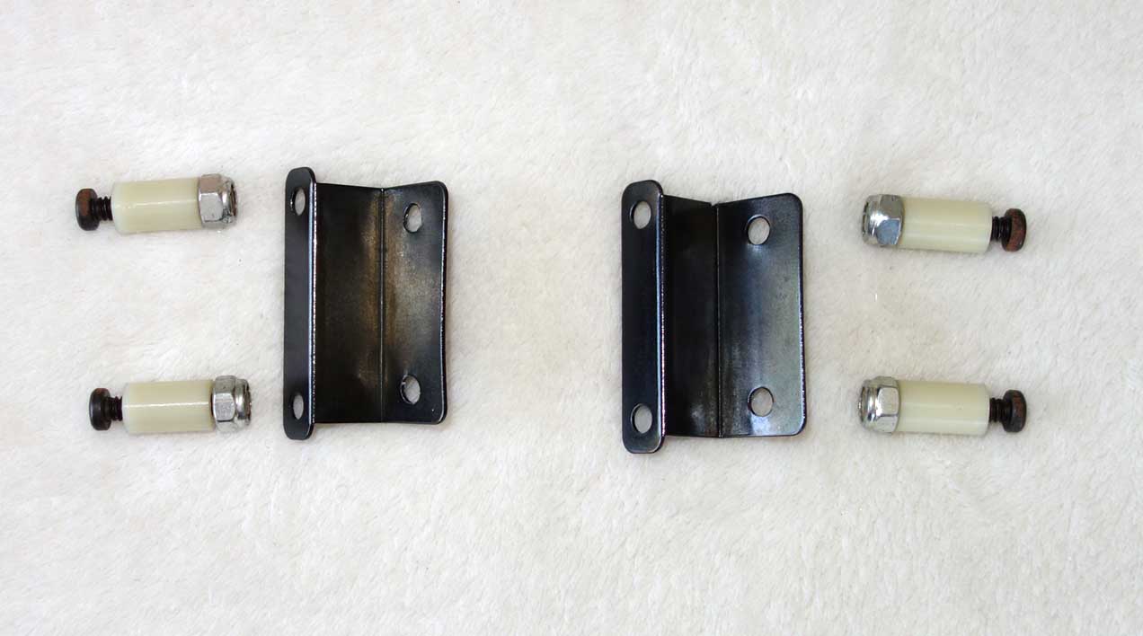 Vintage Klipsch K77 Z-Brackets + Spacer for Klipschorn, Belle, La Scalla, Cornwall, Heresy Speakers