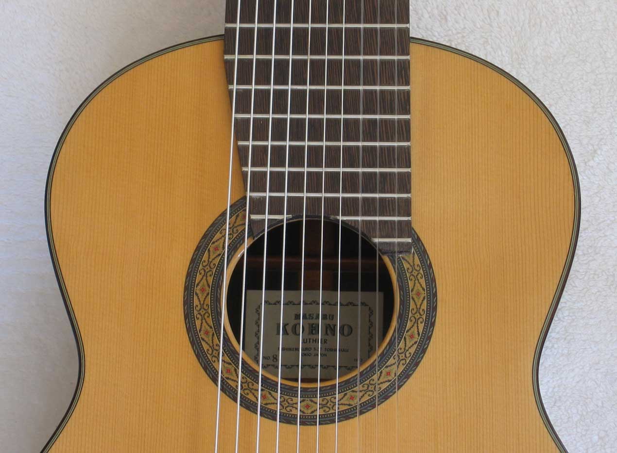 1972 Kohno 8 Ten-String Guitar
