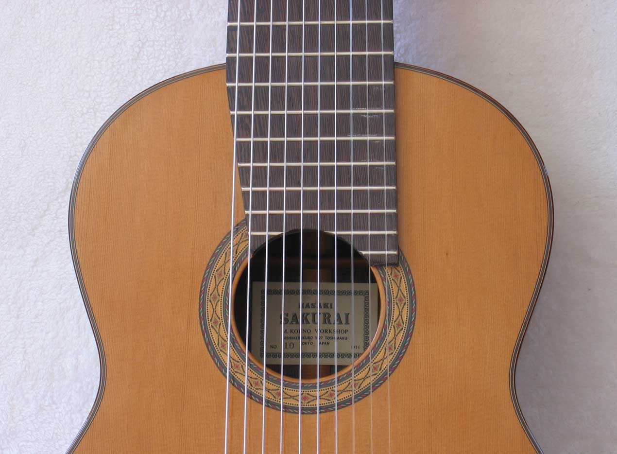 VINTAGE 1976 Sakurai Kohno 10 Classical Guitar