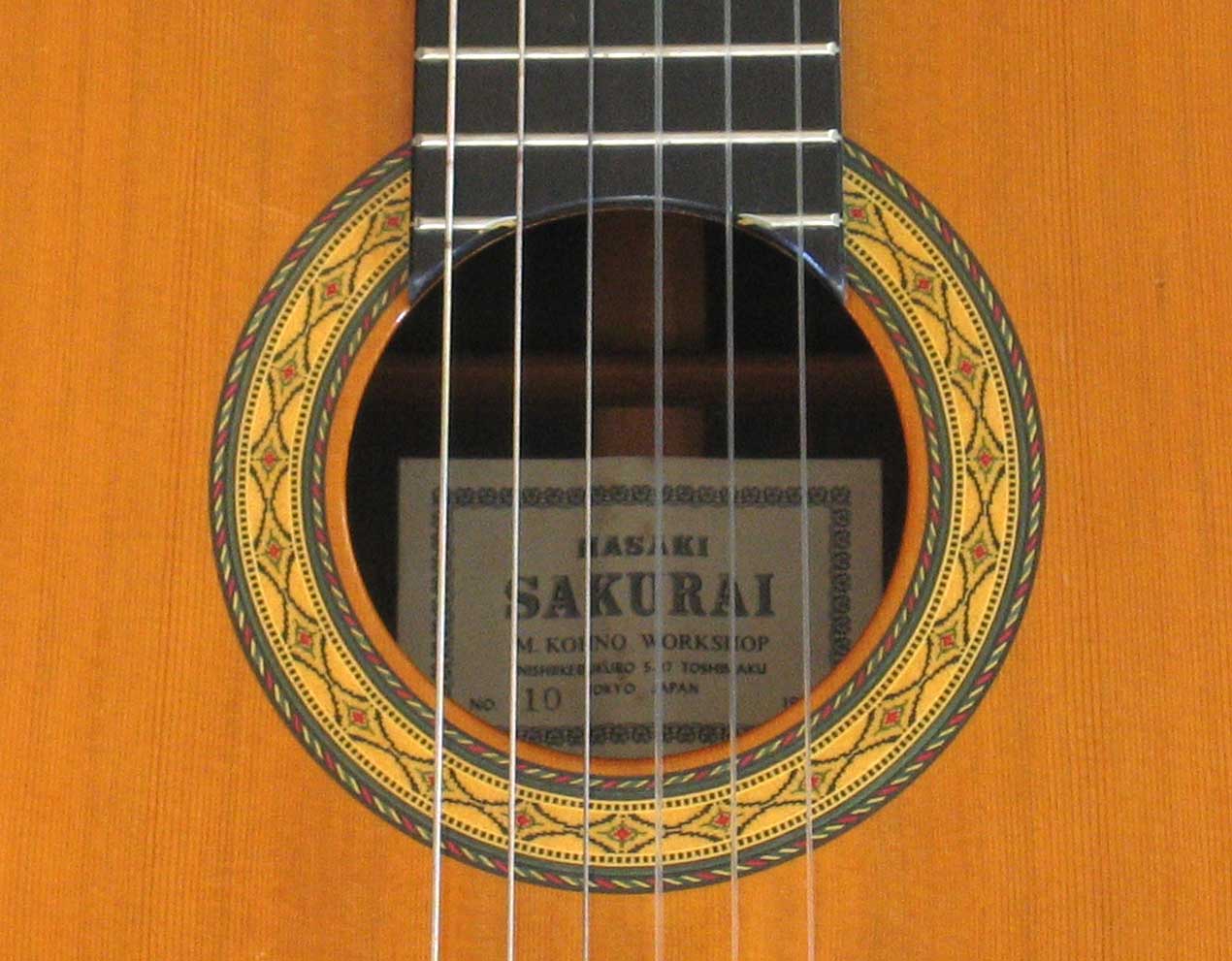 1976 Sakurai Kohno 10 Classical Guitar