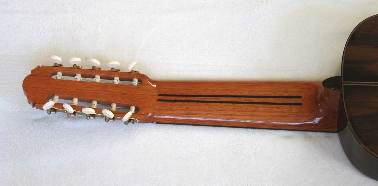 Lucio Nunez / Cathedral Guitar 10-STring Conversion of a 1972 Masaru Kohno Model 15 Classical Guitar, Brazilian