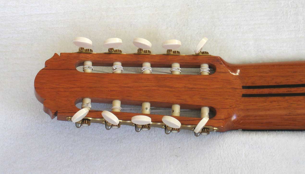 Lucio Nunez / Cathedral Guitar 10-STring Conversion of a 1972 Masaru Kohno Model 15 Classical Guitar, Brazilian