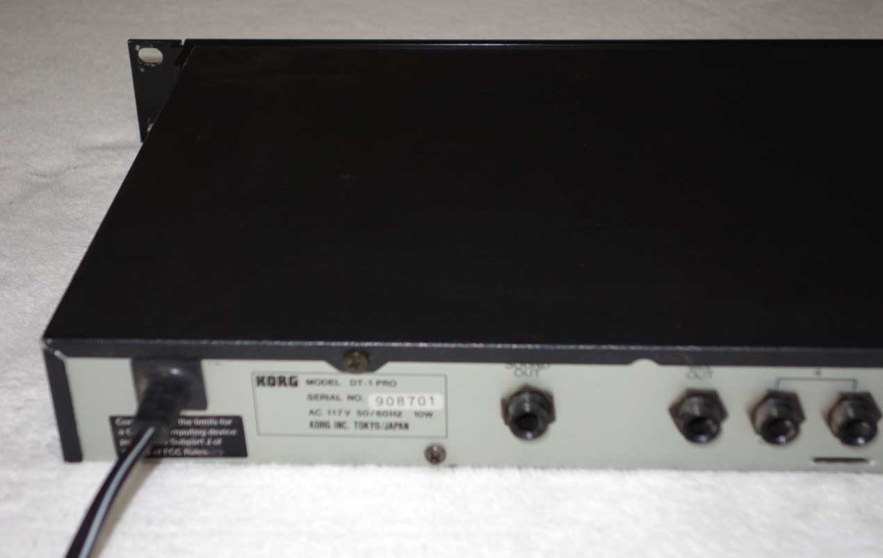 KORG DT-1 Pro Digital Tuner w/Rack Mounts