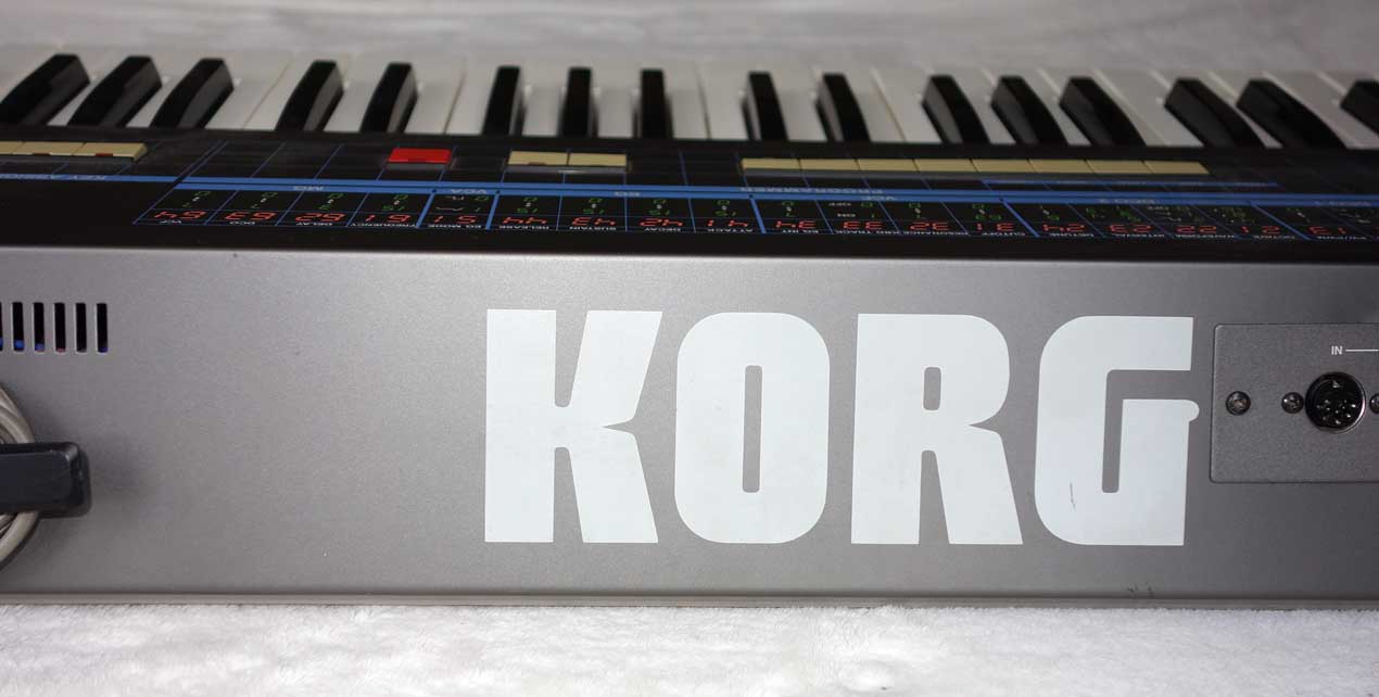Vintage KORG Poly 61 Analog Synthesizer