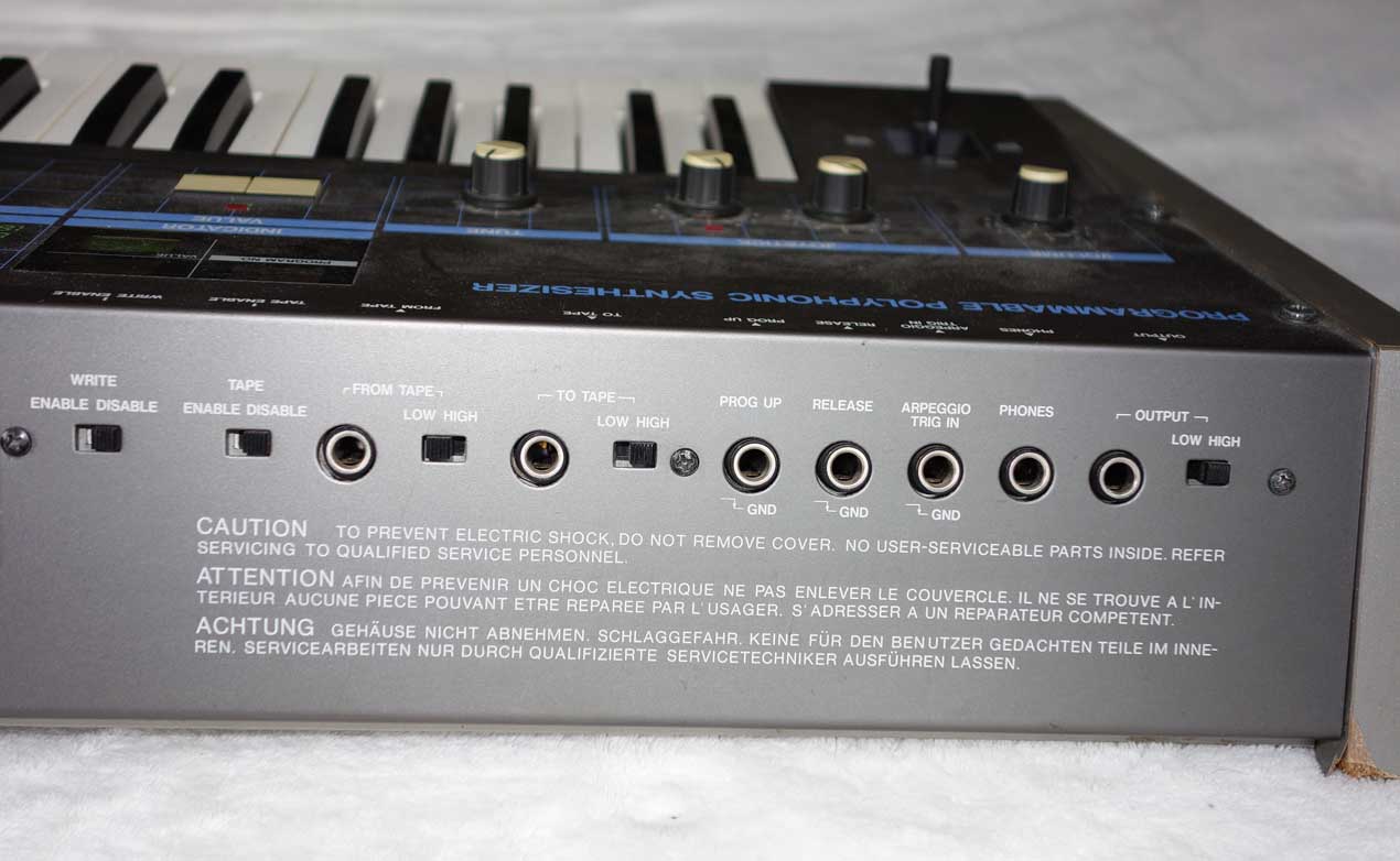 Vintage KORG Poly 61 Analog Synthesizer