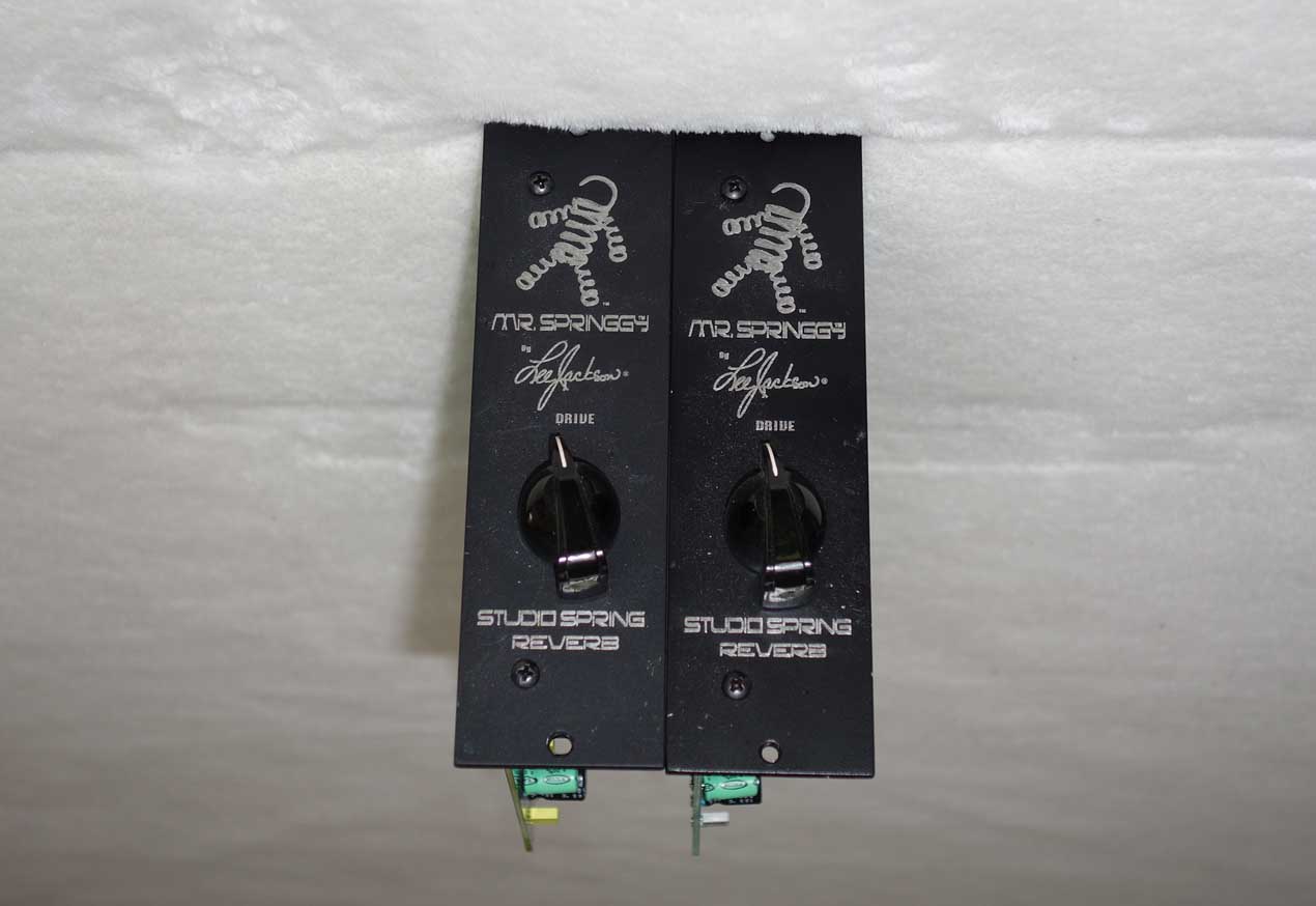LEE JACKSON Mr. Springgy Spring Reverb 500-Series Module for API Racks [Custom Delay Times]