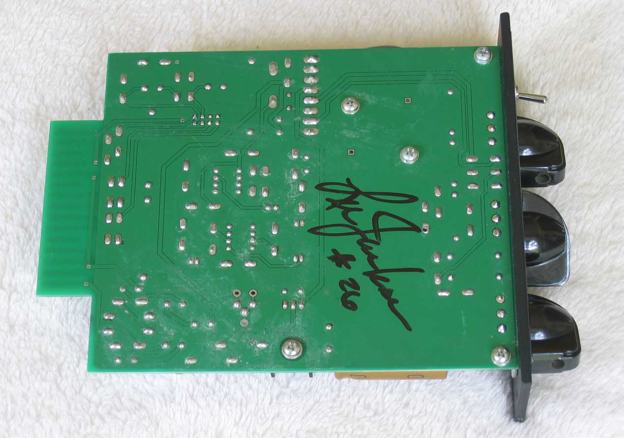 LEE JACKSON Tube EQ TEQ-500S Vintage-Style Studio Equalizer for API 500-Seres Racks and 1806 Consoles