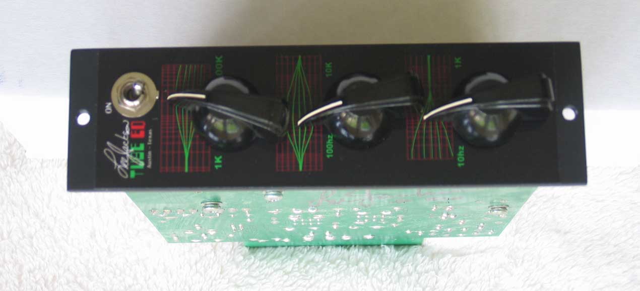 LEE JACKSON Tube EQ TEQ-500S Vintage-Style Studio Equalizer for API 500-Seres Racks and 1806 Consoles