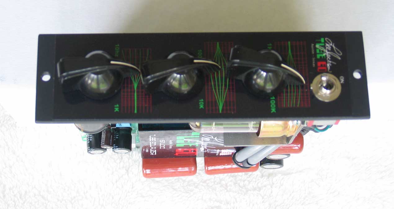 LEE JACKSON Tube EQ TEQ-500S Vintage-Style Studio Equalizer for API 500-Seres Racks and 1806 Consoles