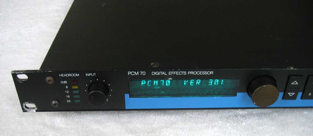Vintage LEXICON PCM70 Digital Reverb / Effects Unit PCM-70