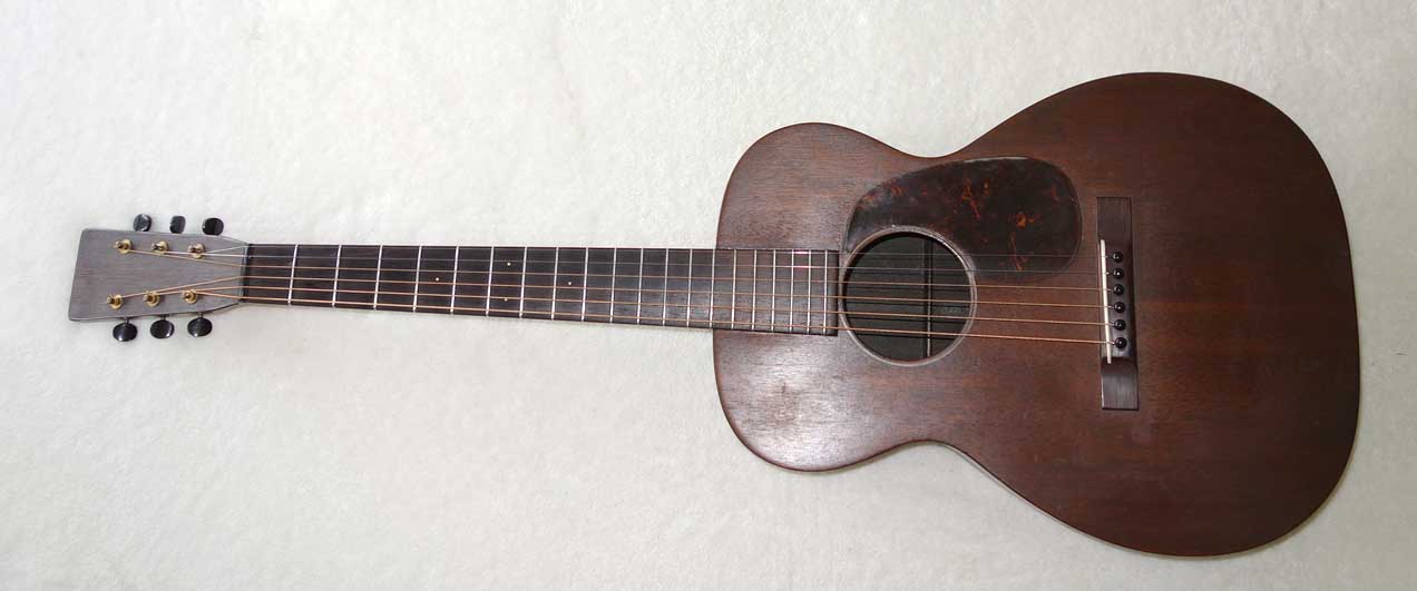 Vintage 1933 Martin O-17 Mahogany Guitar w/Original Case, Bar Frets, Neck Reset by Tony Nobles