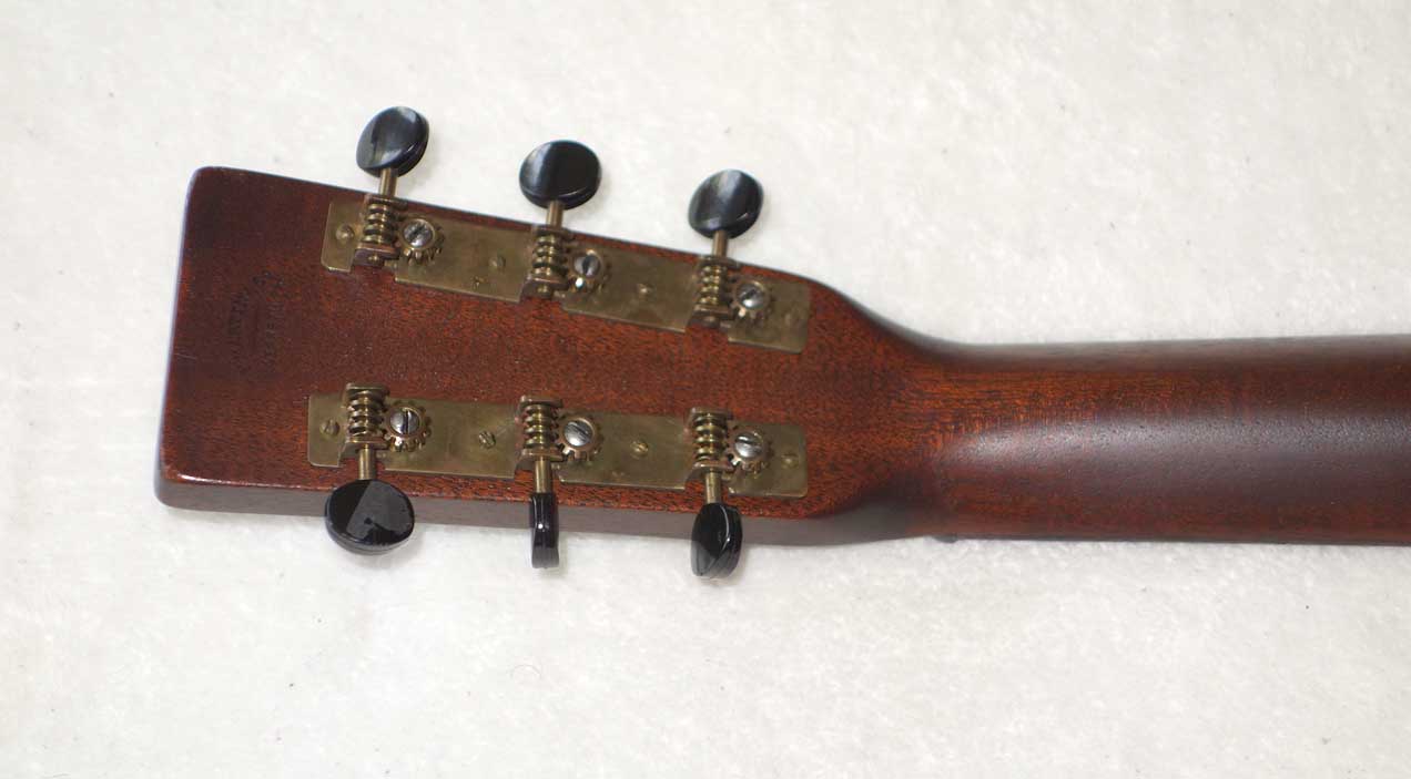 Vintage 1933 Martin O-17 Mahogany Guitar w/Original Case, Bar Frets, Neck Reset by Tony Nobles