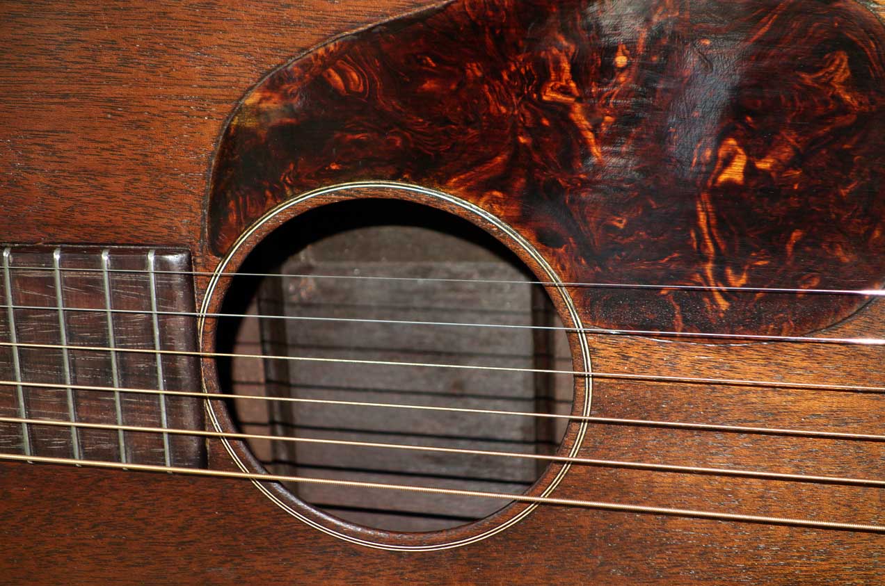 Vintage 1933 Martin O-17 Mahogany Guitar w/Original Case, Bar Frets, Neck Reset by Tony Nobles