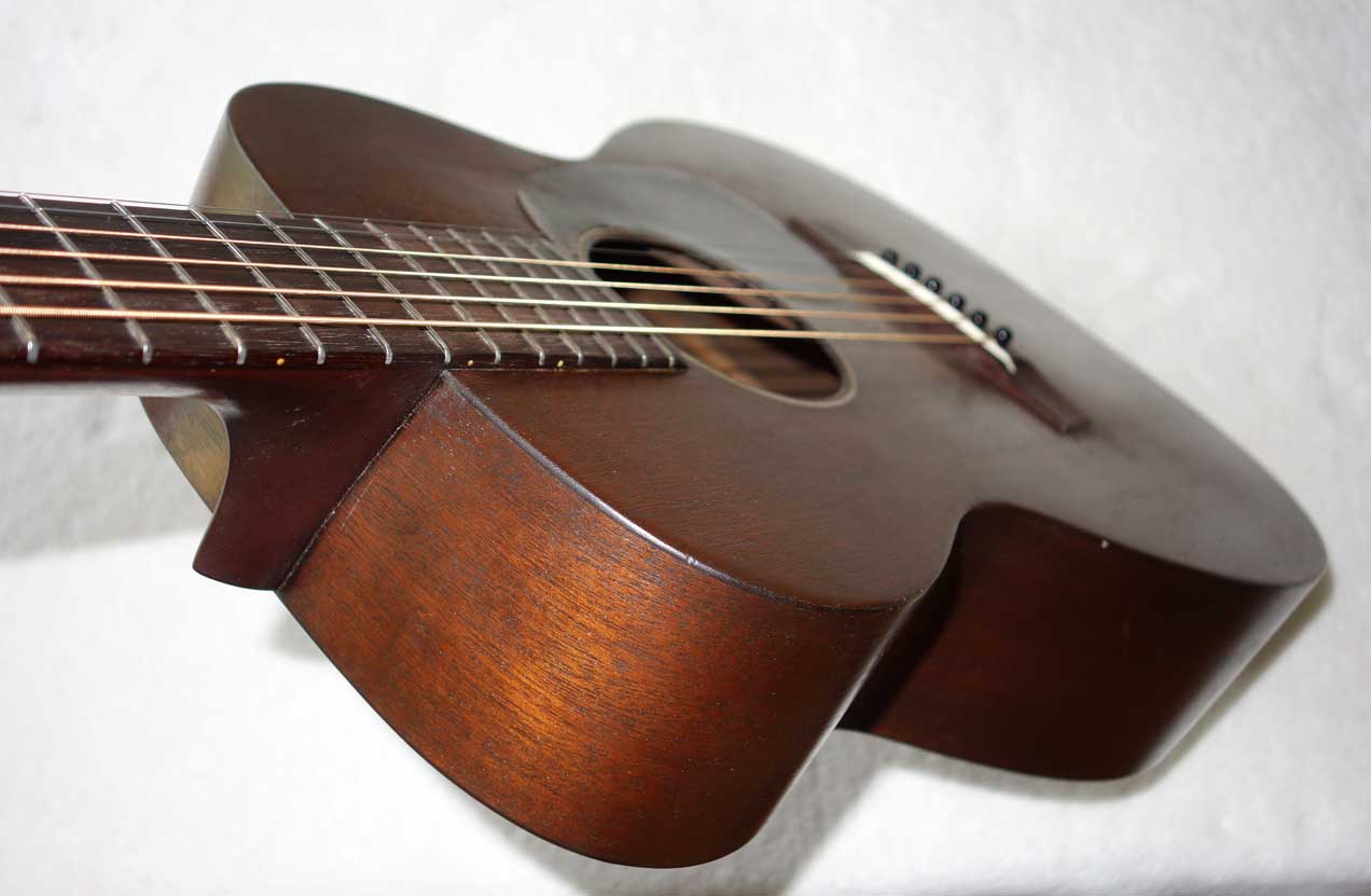 Vintage 1933 Martin O-17 Mahogany Guitar w/Original Case, Bar Frets, Neck Reset by Tony Nobles