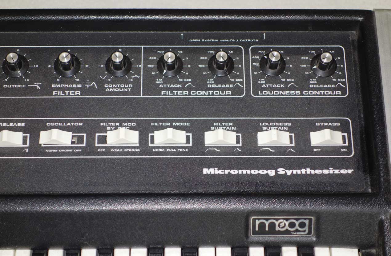 Vintage MOOG MicroMoog Analog Synthesizer