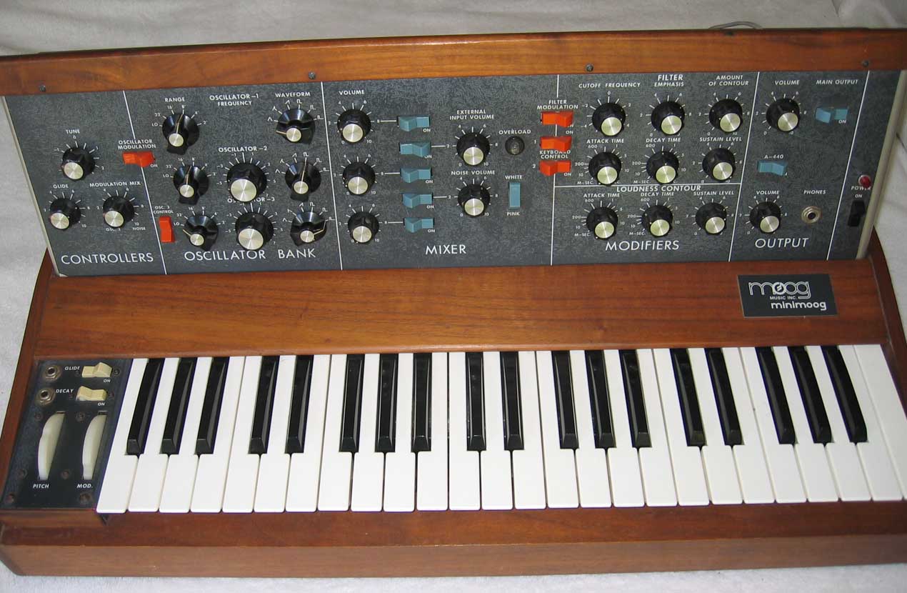 Vintage Minimoog Analog Synth Model D Recently Serviced 100% Original