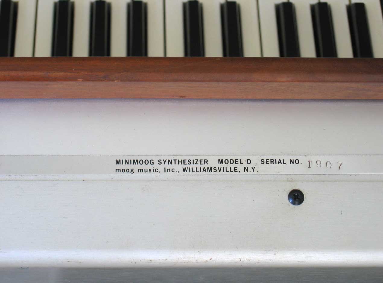 Vintage Minimoog Analog Synth Model D Recently Serviced 100% Original