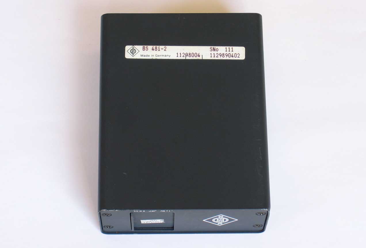Neumann BS48i2 Power Supply for Remote P48 Phantom Power via 9V Battery