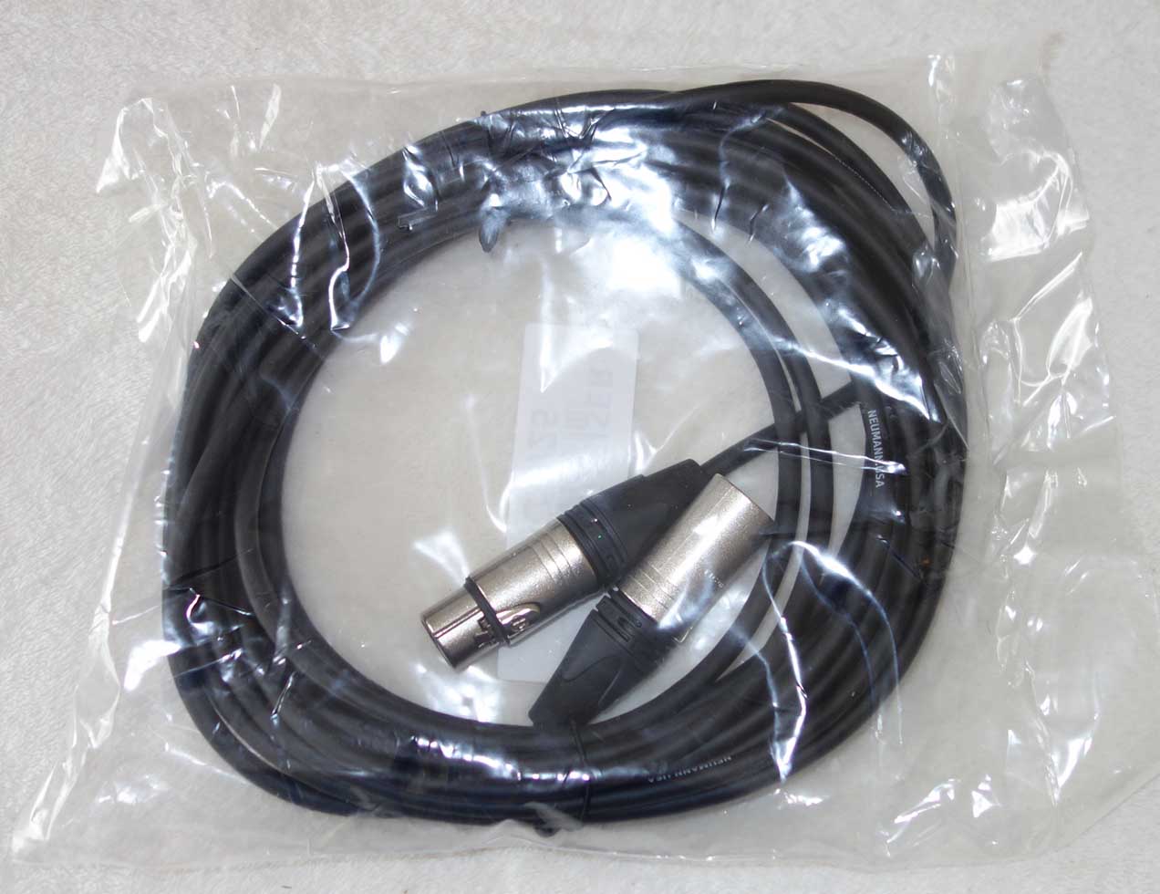 NEW Neumann IC3/25 Premium 25' XLR Mic Cable, New In Unopened Bag