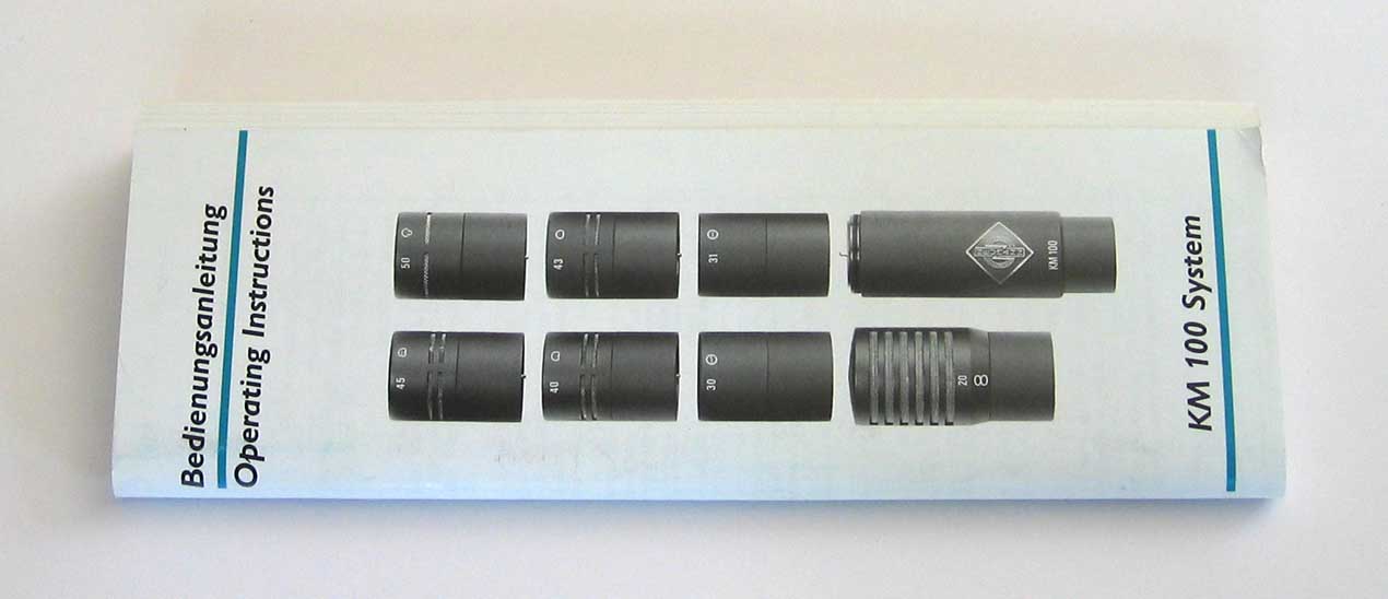 Neumann KM 100F Output Stage and Powering Module for the KM100 Series Capsules