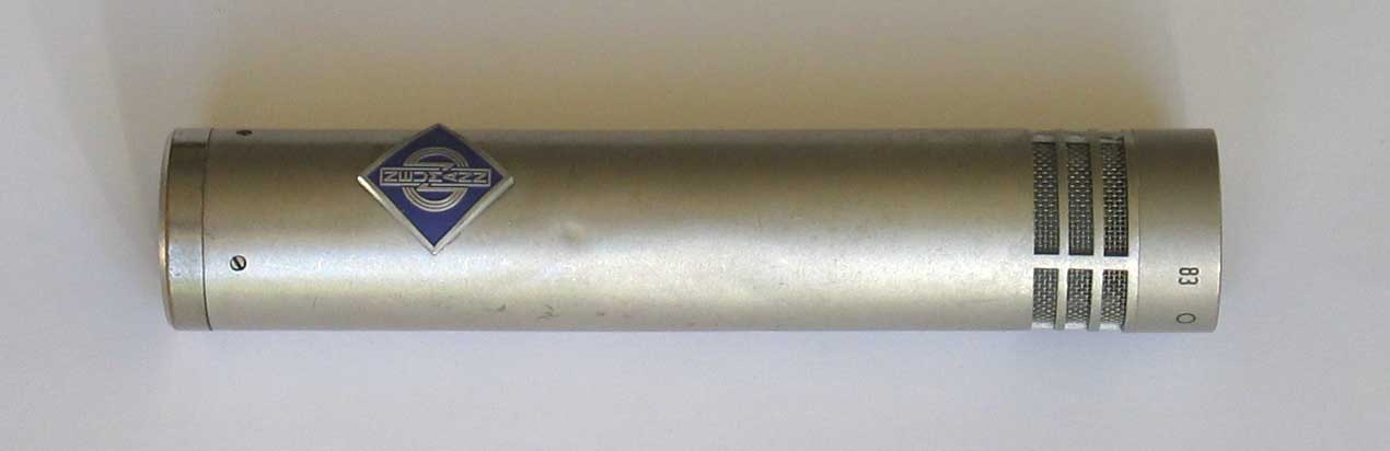 VINTAGE Neumann KM84 / KK83 Cardioid / Omni Condenser Microphone Set KM83, KM-84i