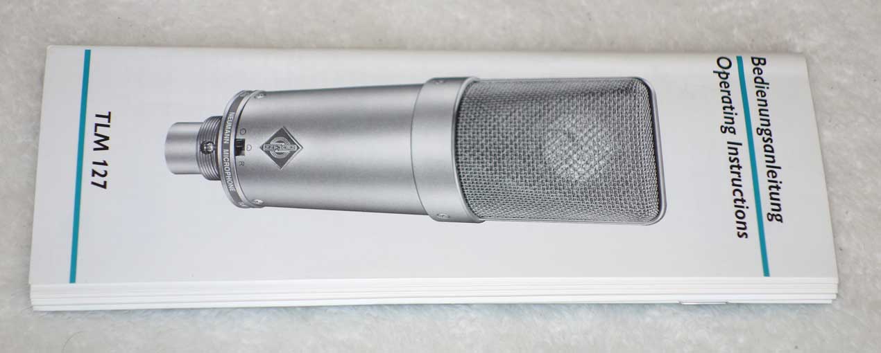 Neuman TLM-127 Set A Multi-Pattern Condenser Mic w/Stand Mount